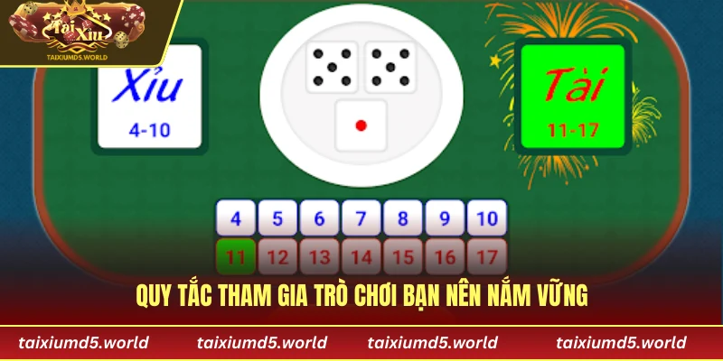 Quy tắc tham gia trò chơi bạn nên nắm vững